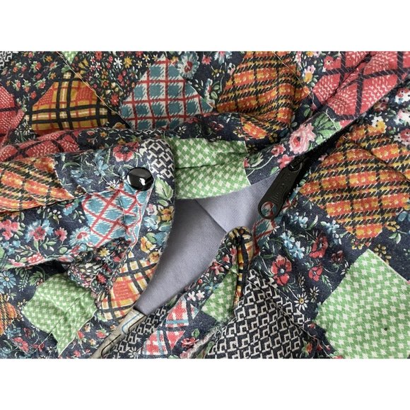 70s Vtg Patchwork Quilt Style Hugger by Barclay Wearable Sleeping Bag Snuggie - Picture 5 of 11